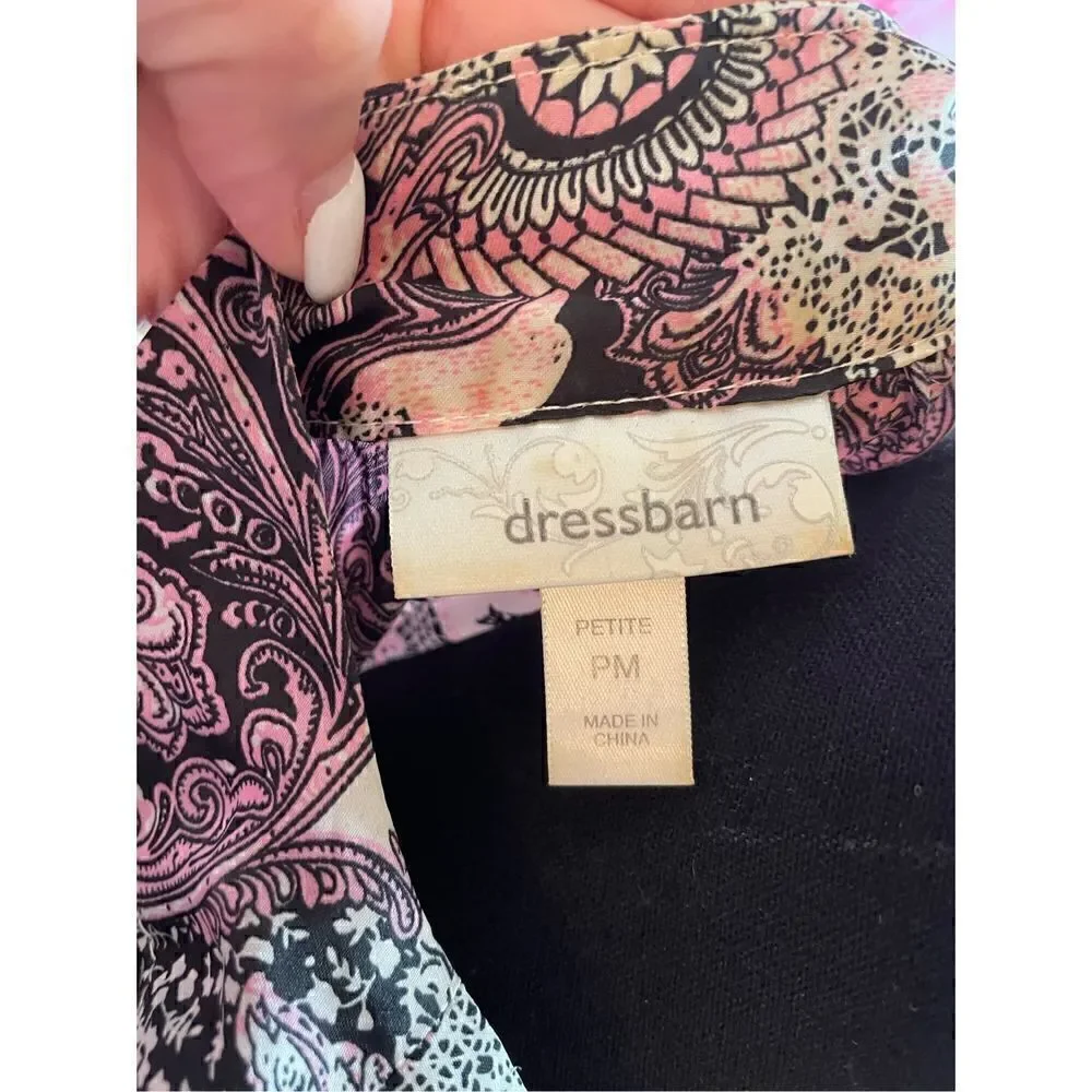 Dress Barn colorful blouse